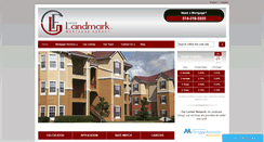Desktop Screenshot of landmarkfinance.com